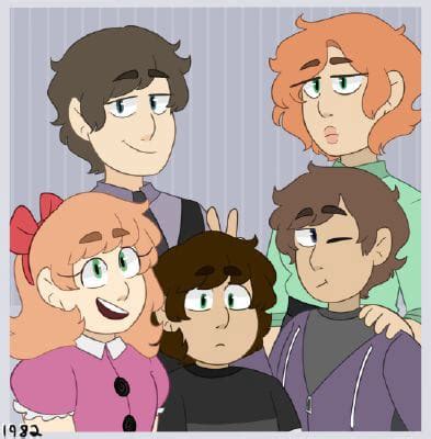A one-shot taking place directly after FNAF 6. . Afton family x reader one shots